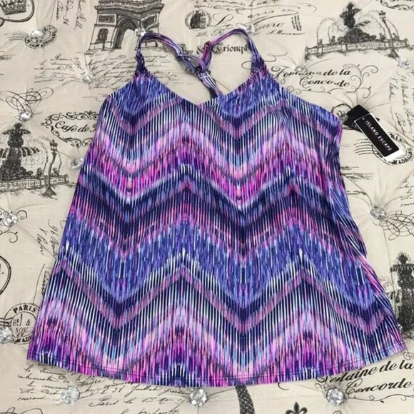 Island Escape Bora Bora Racerback Underwire Tankin - Picture 5 of 8